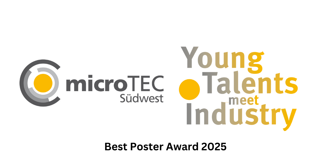 microTEC Südwest – Best Poster Award 2025